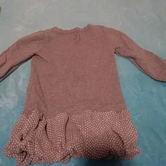 Gray sweater dress - Picture 3 of 3